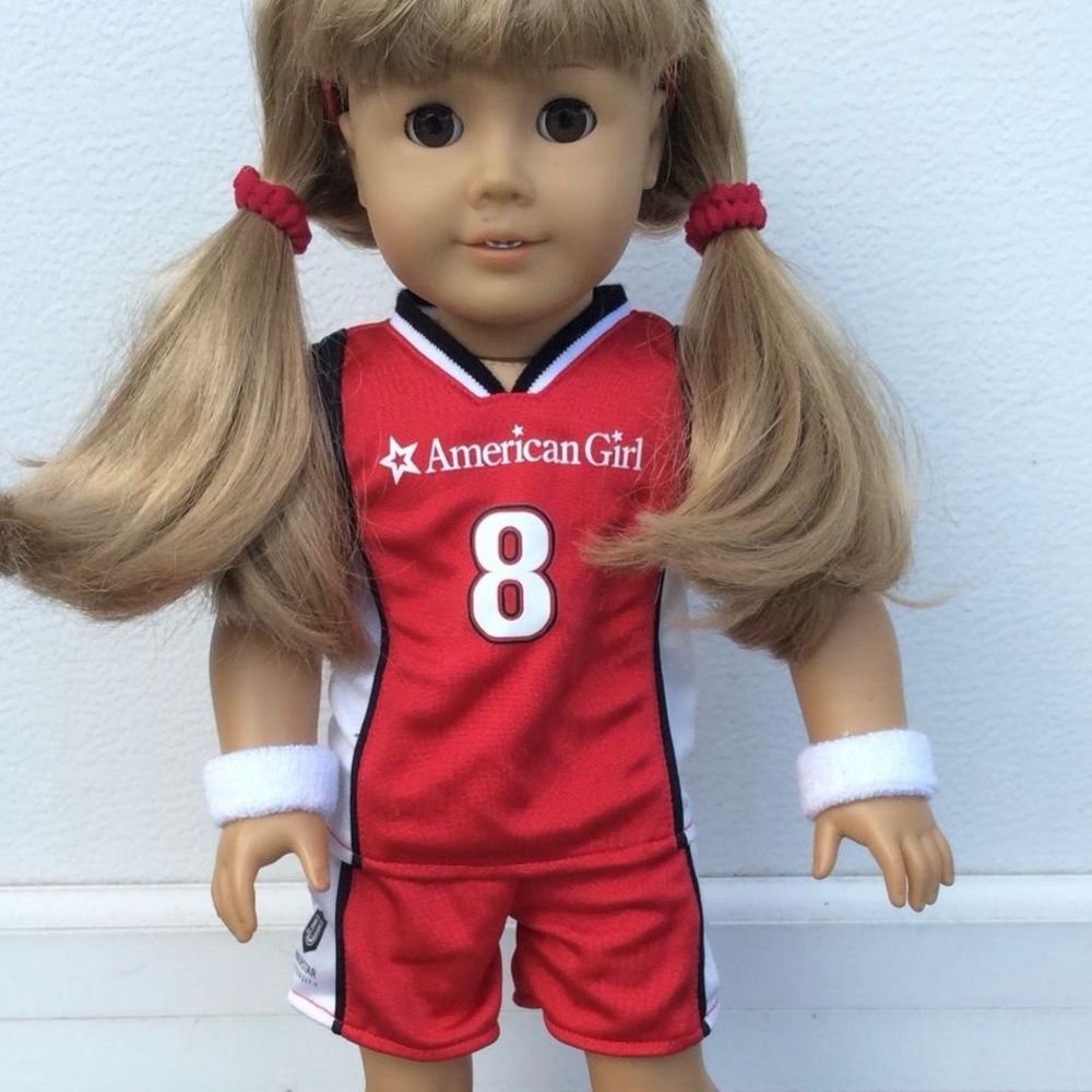 American Girl Doll BASKETBALL Outfit III - Red